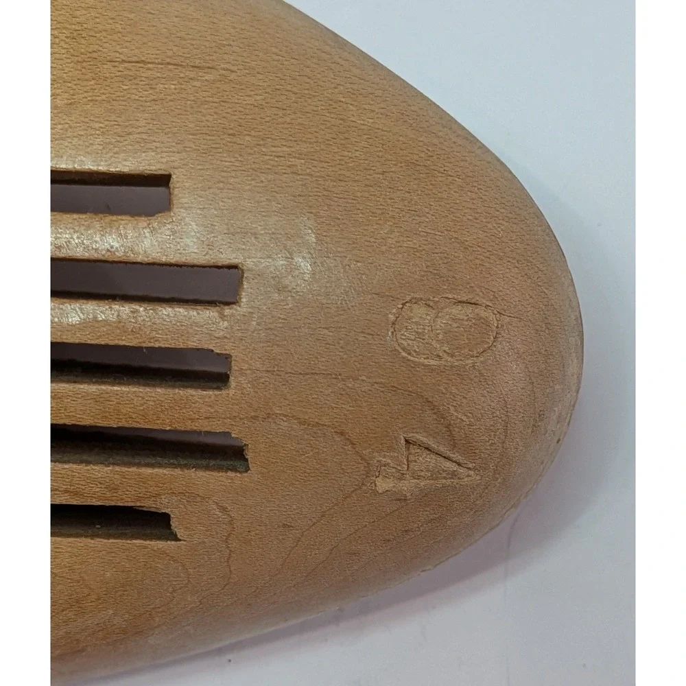 Rochester Shoe Tree Co Shoe Trees Mens 9 Natural Wood Good Vintage Detroit 444
